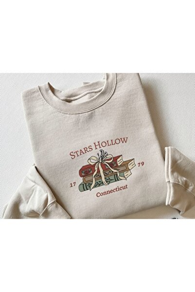 Vordevia Φούτερ Gilmore Girls Stars Hollow με στάμπα, βαμβακερό, με 3 κλωστές...