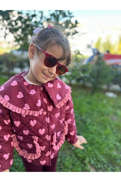 SEMOLİDENKIDS Kapitone ceket ve tayt takım