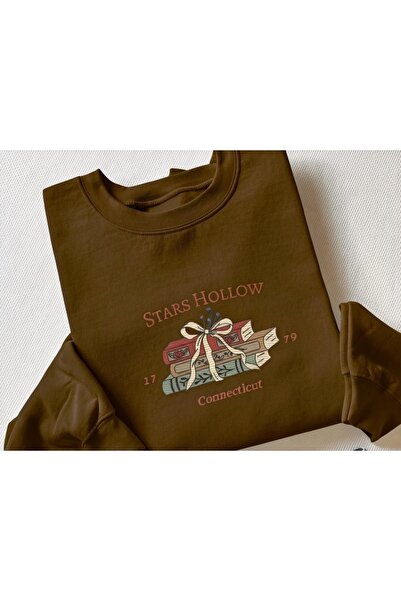 Vordevia Φούτερ Gilmore Girls Stars Hollow με στάμπα, βαμβακερό, με 3 κλωστές...