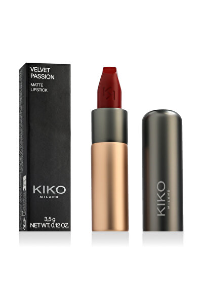 Kiko MILANO Velvet Passion Ruj Mat (346 Roșu Intens) 3,5 g