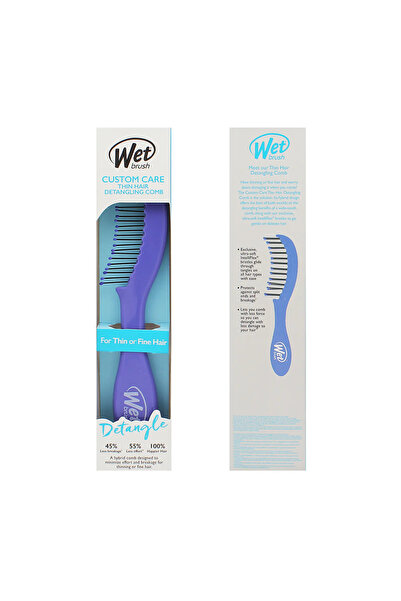 Wet Brush Χτένα ξεμπερδέματος για λεπτά μαλλιά, βούρτσα μαλλιών, Μωβ