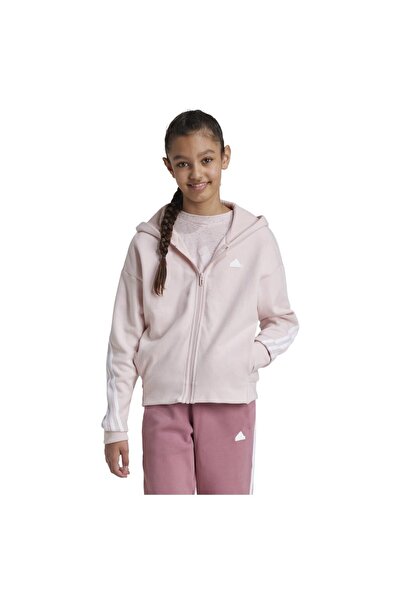 adidas Παιδικό Φούτερ με Ολόσωμο Φερμουάρ και Τρεις Ρίγες KidsFuture Icons 164