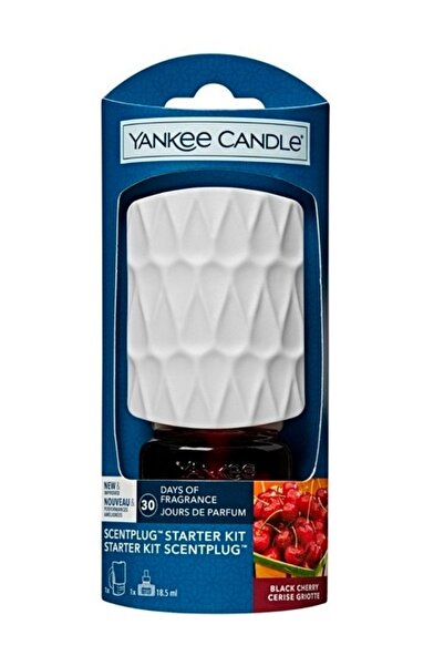 Yankee Candle Електрически органичен комплект с аромат на черна череша за кон...