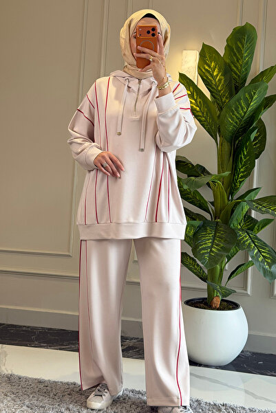 Suede Style 6703 - Set de damă elegant, confortabil, din viscoză moale, cu de...