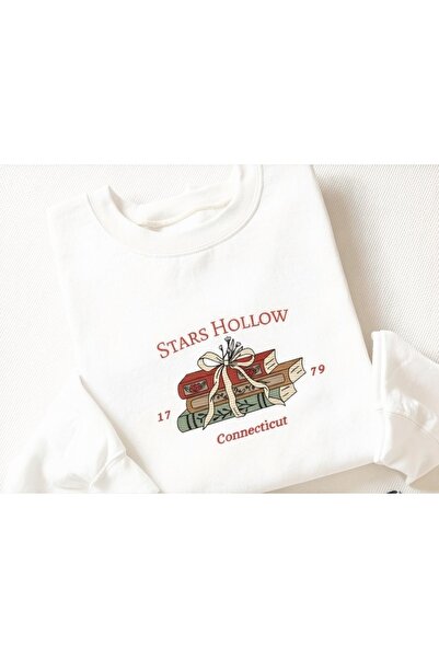 Vordevia Φούτερ Gilmore Girls Stars Hollow με στάμπα, βαμβακερό, με 3 κλωστές...