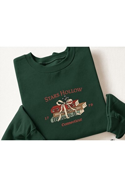 Vordevia Φούτερ Gilmore Girls Stars Hollow με στάμπα, βαμβακερό, με 3 κλωστές...