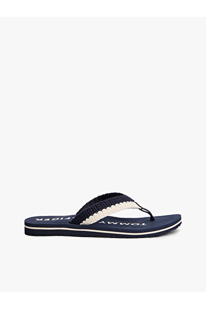 Tommy Hilfiger TH Kadın Crochet Summer Terlik