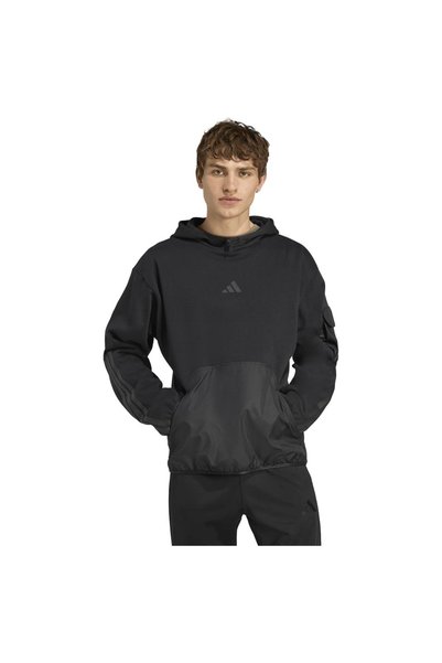 adidas Ανδρικό Φούτερ City Tech Utility Φλις με Κουκούλα 2XL
