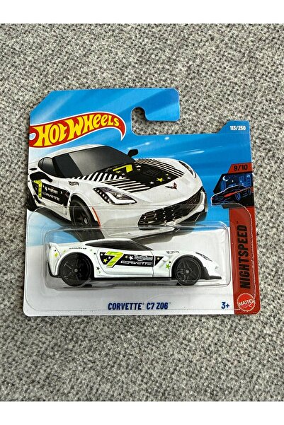 Corvette C7 Z06 - Q Case Özel Seri Beyaz Model Araba