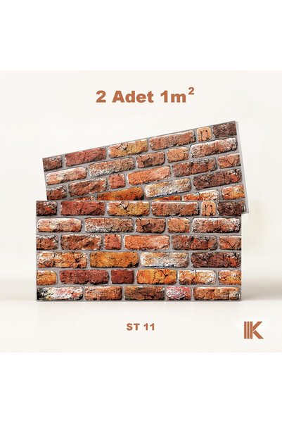 shop Kumlu Strafor Duvar Paneli 6 Sıra Taş Desenli 100 × 50 × 2 cm – 12 Adet ...