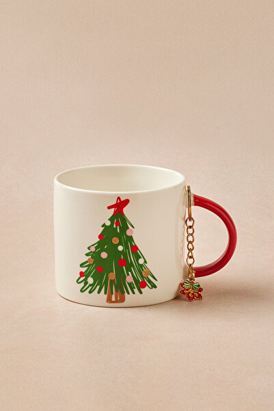 Karaca New Year Yılbaşı Charm Hediyeli Tree Kupa 350 ml