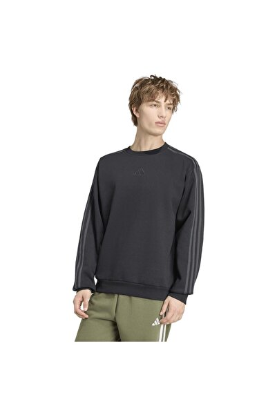 adidas Ανδρικό Φούτερ Φλις Essentials με 3 Ρίγες S