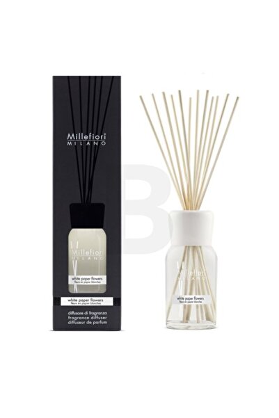 Millefiori Milano Difuzor de parfum Flori de hârtie albe 500 ml