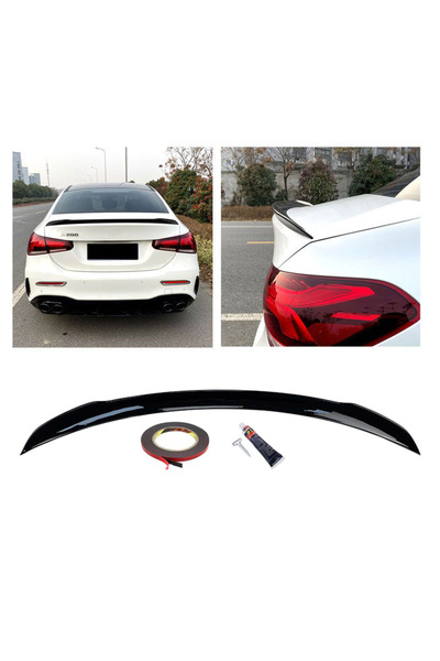 Generic Brand Αεροτομή Πορτμπαγκάζ για Mercedes-Benz A-Class V177 18+ Σεντάν ...