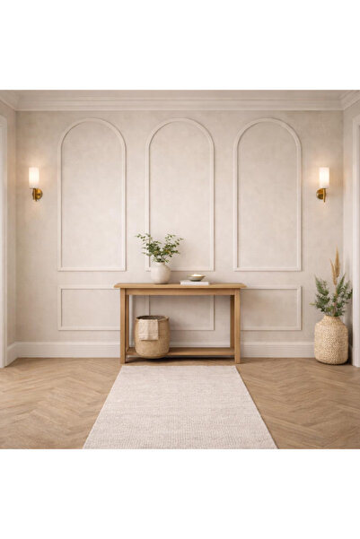 Birdeco Home Kemerli Ahşap Duvar Çıtası - MDF Boyanabilir Hazır Kesim Duvar Ç...