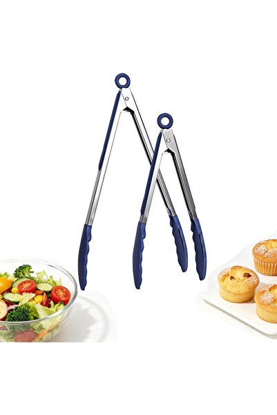 Arabest Locking Kitchen Clips Set,2 Sizes,Stainless Steel with Silicone Tips,...
