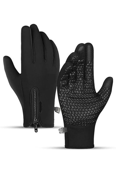 EXCEFORE Winter Thermal Gloves for Men and Women, Waterproof Windproof Touch ...