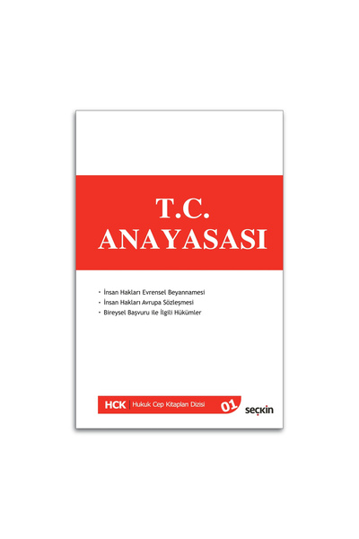 Seçkin Yayıncılık T.C. Anayasası 2026