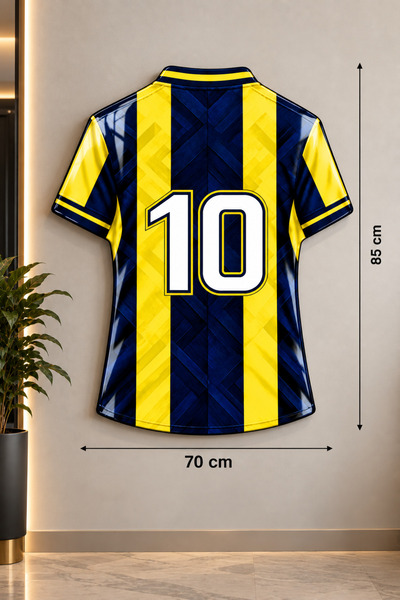 Decorita Forma Şekilli Cam Tablo | Taraftar Tablosu | Patentli Ürün