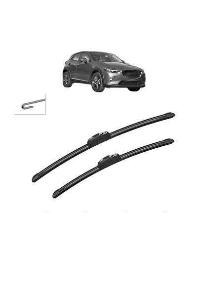 Bosch Комплект от 2 чистачки за MAZDA CX-3 (DK) 2015-2018, за предно стъкло, ...