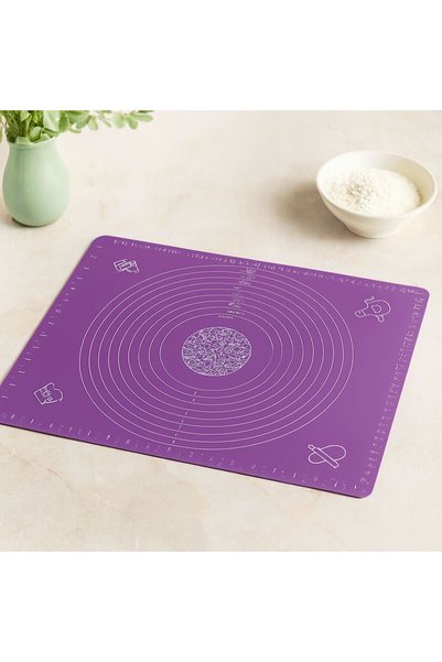 Mestore Silicone Dough Mat 45X65 cm with Scale