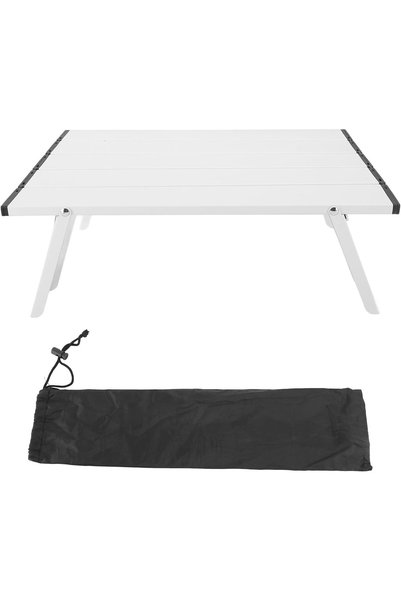 Arabest Small Folding Beach Table,Mini Ultralight Aluminum Camping Table,Port...