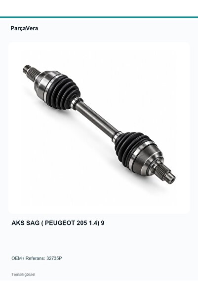 AKS SAG ( PEUGEOT 205 1.4) 9