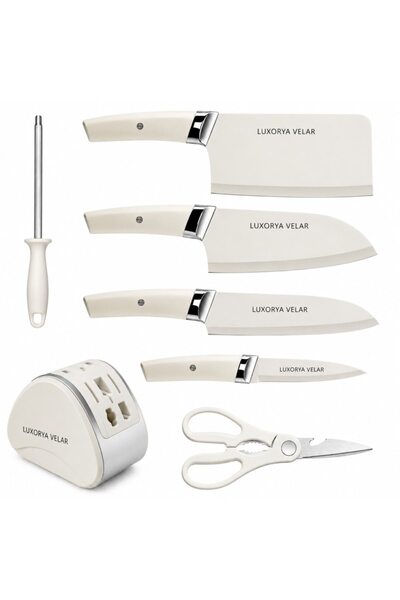 luxorya velar Cuțite profesionale de bucătărie Luxorya Velar ™ Set de 7 piese...