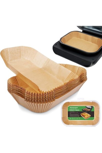 GENERAL Air Fryer Liners For Ninja Smart XL, 120Pcs Disposable Parchment Pape...