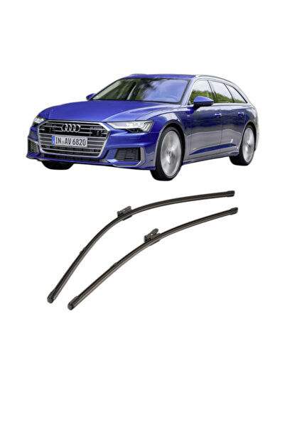 VALEO Set of car wipers AUDI A6 C8 Avant (4A5) 2018-2023, for windshield, Sil...