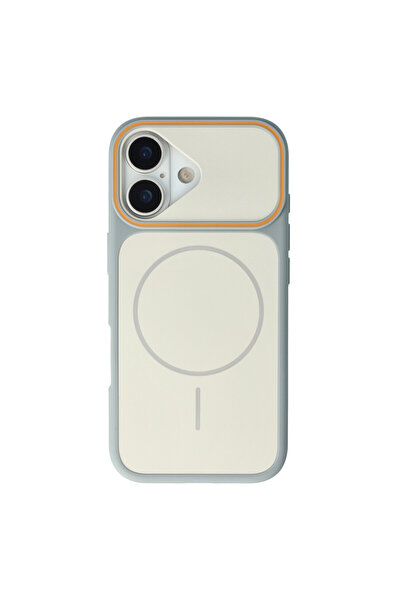 SEP Husă TPU+PC MagSafe Strat Dublu Apple iPhone 18 Alb