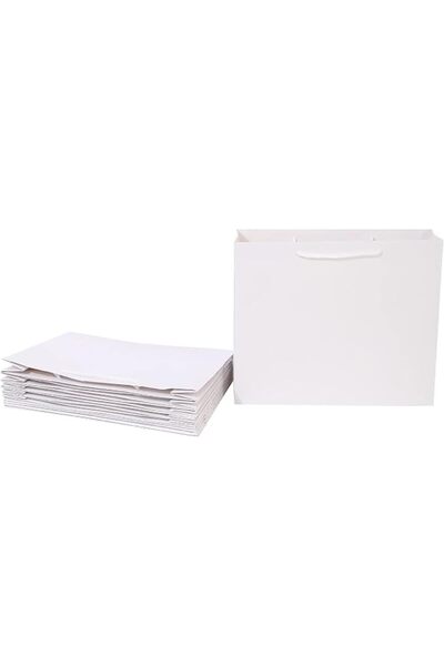 Red Dot Gift ريدوت جيفت ®   مجموعة من 10 أكياس ورقية منقوشة، أكياس هدايا، أكي...