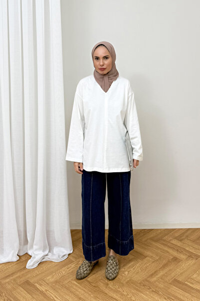 Melike Tatar Basic Two-Thread Tunic 79-7037