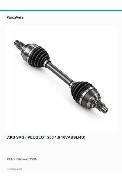AKS SAG ( PEUGEOT 206 1.6 16VABSLI4D)