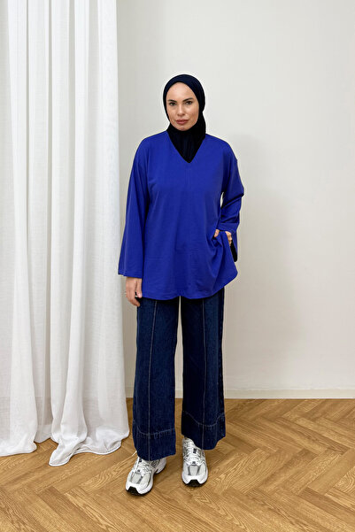 Melike Tatar Basic Two-Thread Tunic 79-7037