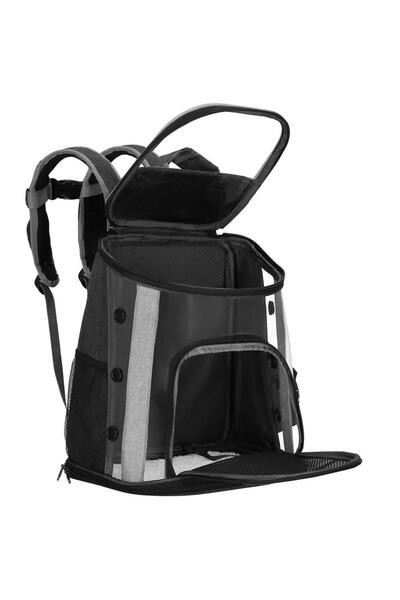 unbranded Rucsac transport animale talie mica-medie, maxim 15 kg, buzunare la...