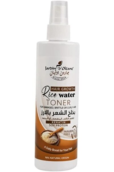 Jardin Oleane بخاخ شعر جاردن أوليان بخلاصة الأرز للشعر التالف والمتقصف والمجع...