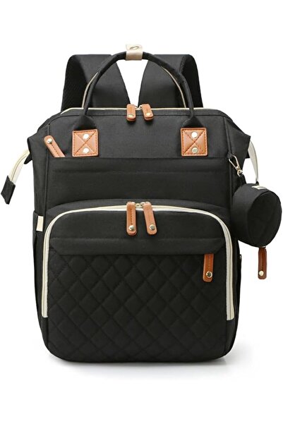 HOOPZOZA Baby Diaper Backpack Mommy Bags with USB Port Multiple Storage Spaces