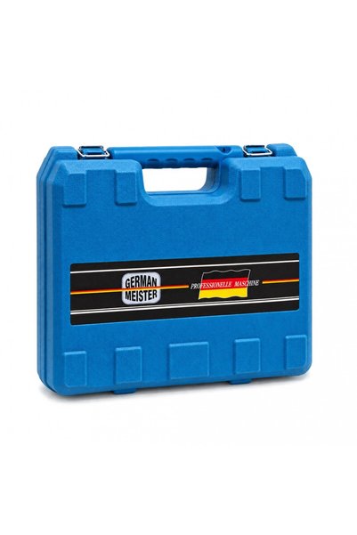 German Meister Mașină de găurit și înșurubat fără fir de 36V, mandrină de 10 mm, 2 viteze, 2 baterii, încărcător și kit complet de accesorii
