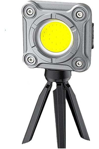 Yelajoy COB Work Light Rechargeable 2000LM Portable Stand Lamp for Camping