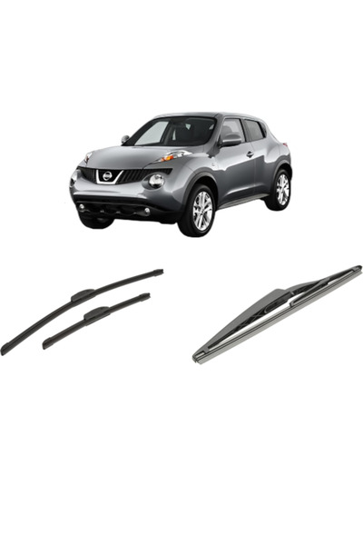 Bosch Set of 3 wipers NISSAN JUKE Van (F15) 2010-2019, windshield and rear wi...