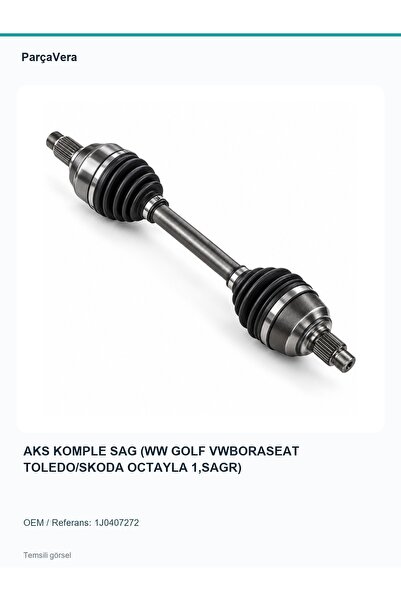 AKS KOMPLE SAG (WW GOLF VWBORASEAT TOLEDO/SKODA OCTAYLA 1,SAGR)
