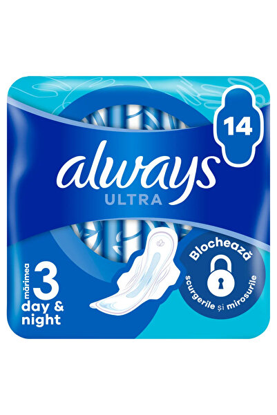 Always Pachet Duo absorbante Ultra Night Micro Touch 14buc