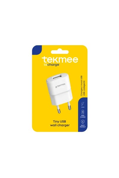 OEM Tekmee USB-A 5W Φορτιστής Λευκός