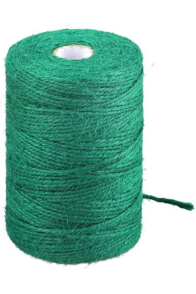 KINGLAKE Natural Jute Twine - 820 Feet, Arts & Crafts, Christmas, Durable Pac...