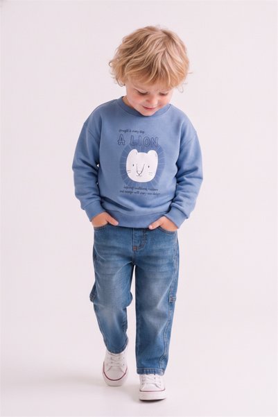 NK Boy's Armin Pants 1-4 Years Blue