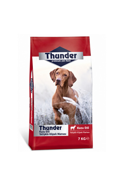 Thunder Kuzu Etli Yetişkin Köpek Maması 7 KG