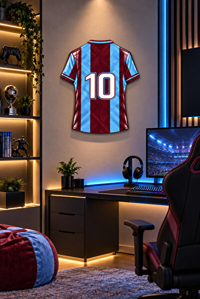 Decorita Forma Şekilli Cam Tablo | Taraftar Tablosu | Patentli Ürün