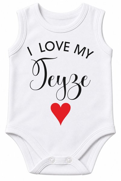 ET ERTAPASSAGE original creative designs I Love My Teyze Written 100% Cotton ...