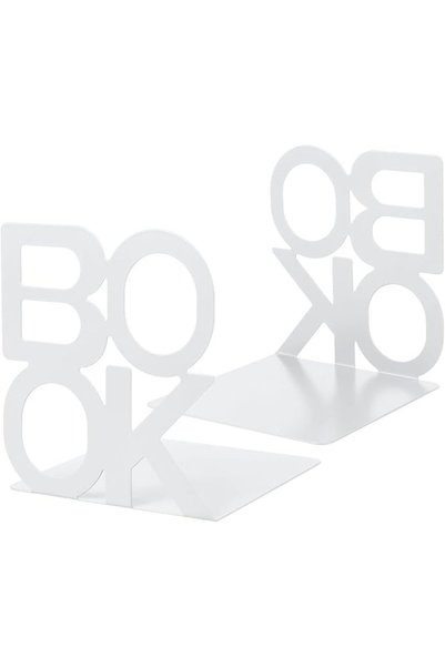 GENERAL Toriseek 2 PCS Metal Book Ends, Bookends Heavy Duty, Book Ends for Sh...